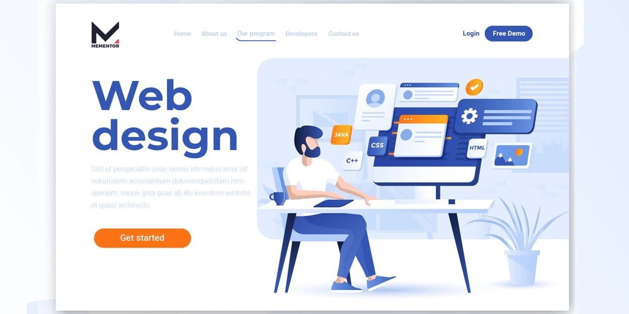 Web design in 2025
