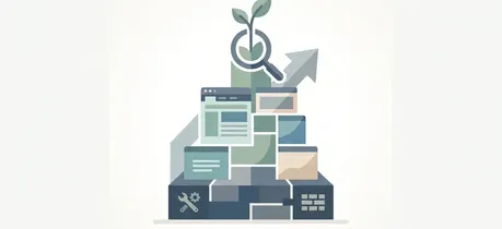 SEO og nettsider illustrasjon