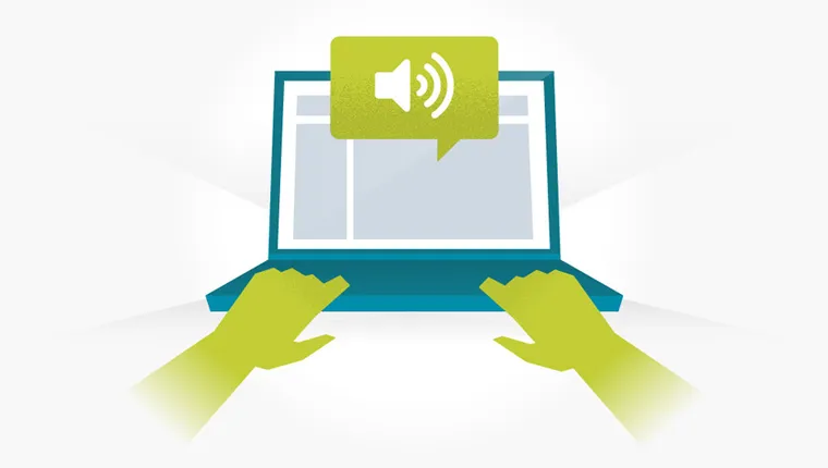 Text to speech screen reader support
